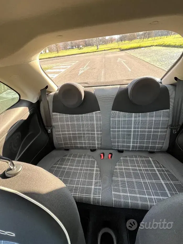 Usata Fiat 500 Lounge 69 CV (50 kW) 2019 Bianco Berlina