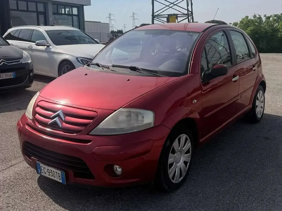 Usata Citroën C3 Elegance 68 CV (50 kW) 2006 Rosso Berlina