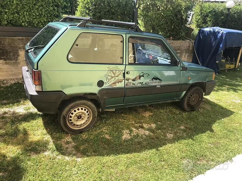 Usata Fiat Panda 1997 Verde Utilitaria