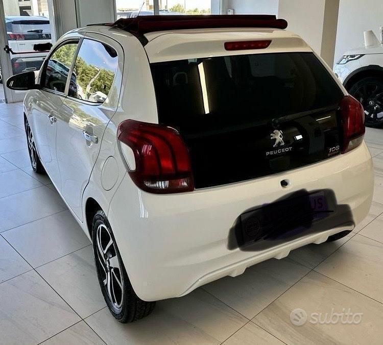 Usata Peugeot 108 82 CV (60 kW) 2014 Bianco Utilitaria