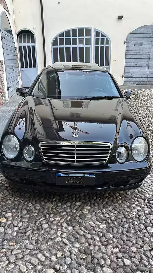 Usata Mercedes CLK200 Elegance 163 CV (119 kW) 2002 Nero Coupé