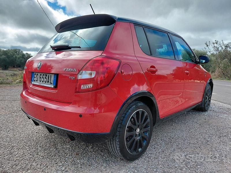 Usata Skoda Fabia Monte Carlo 105 CV (77 kW) 2013 Rosso Berlina