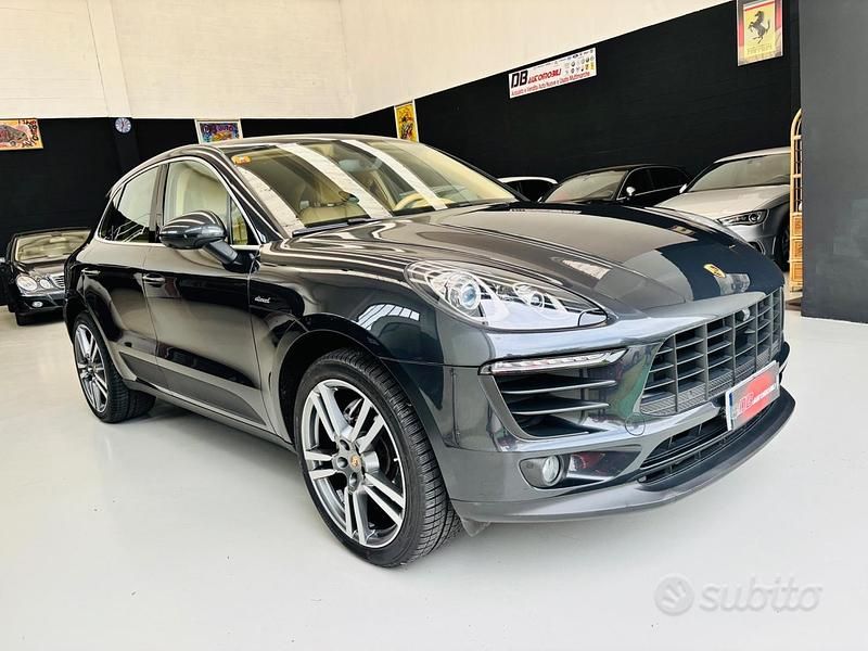 Usata Porsche Macan 250 CV (183 kW) 2016 Grigio SUV