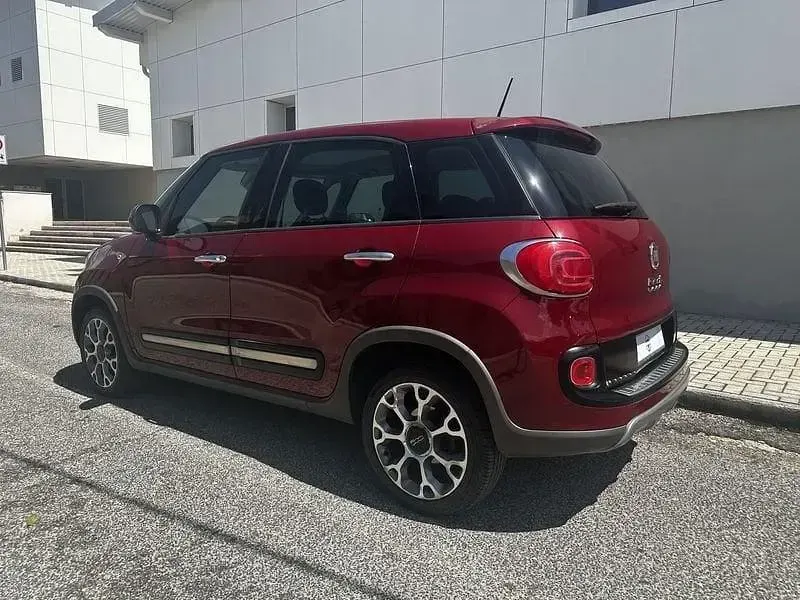Usata Fiat 500L Trekking 84 CV (61 kW) 2014 Rosso Monovolume