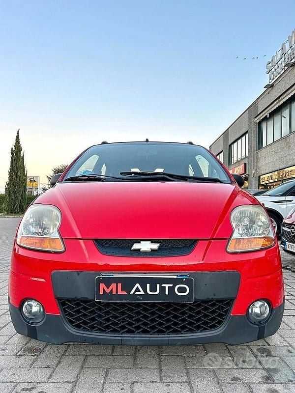 Usata Chevrolet Matiz SE 51 CV (37 kW) 2009 Rosso Utilitaria