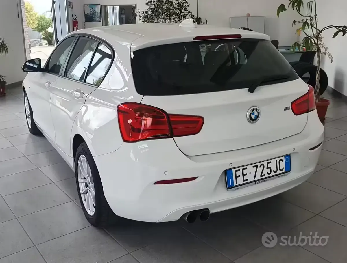 Usata BMW 116 116 CV (85 kW) 2016 Bianco Utilitaria