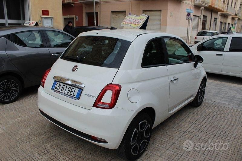 Usata Fiat 500 69 CV (50 kW) 2022 Bianco Utilitaria