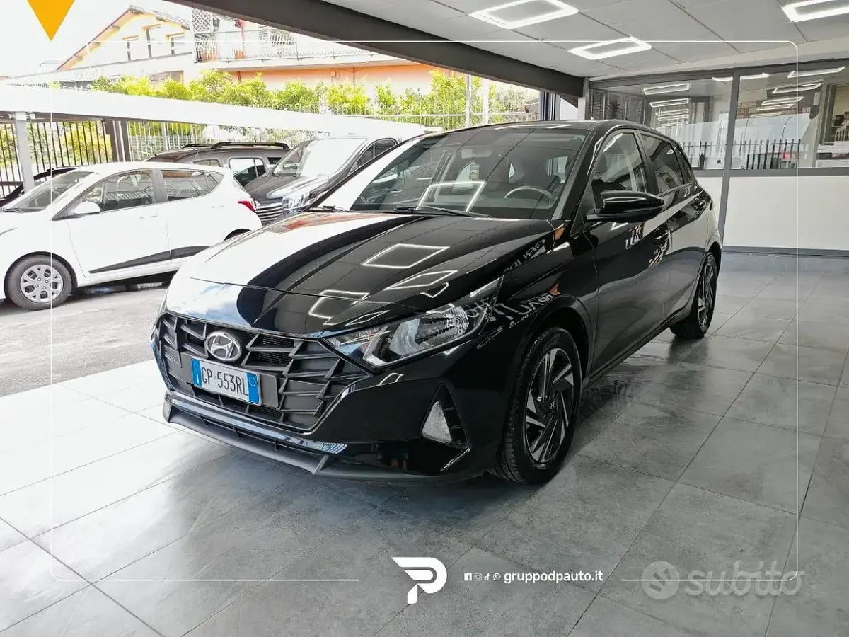 Usata Hyundai i20 84 CV (61 kW) 2023 Nero Utilitaria