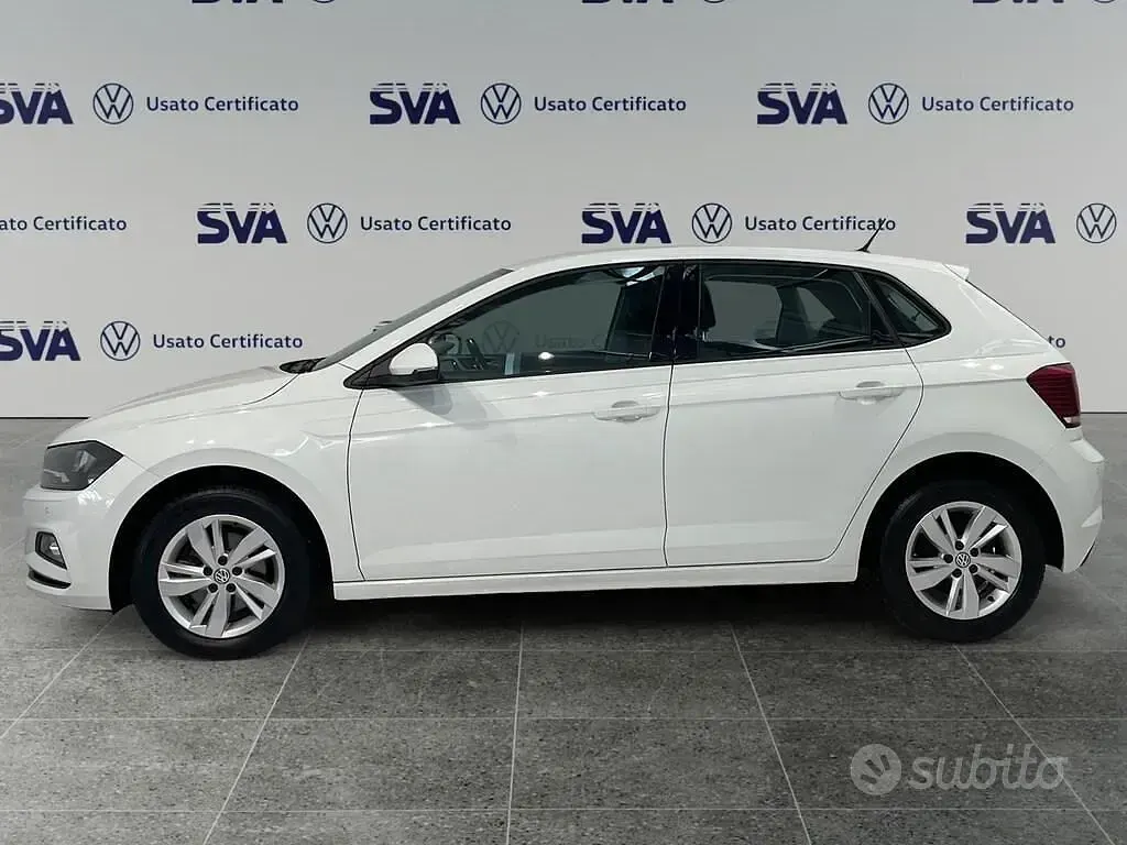 Usata VW Polo Comfortline 95 CV (69 kW) 2020 Bianco Utilitaria