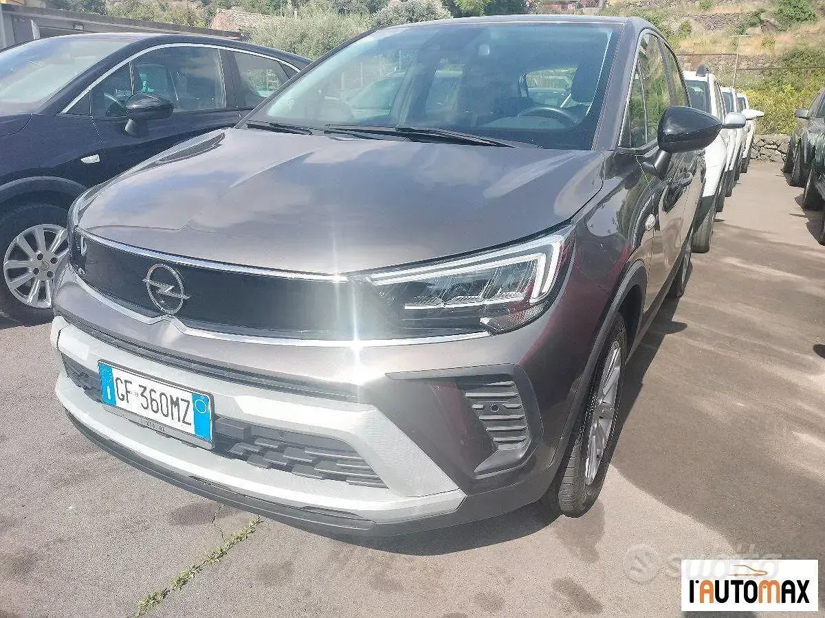 Usata Opel Crossland Elegance 110 CV (80 kW) 2021 Grigio SUV