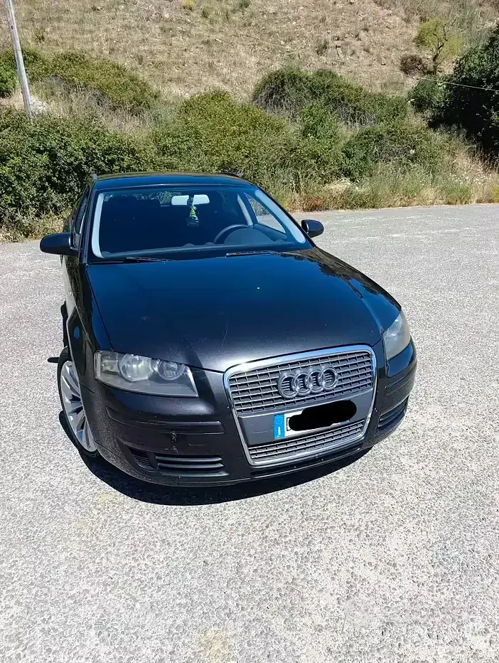 Usata Audi A3 105 CV (77 kW) 2007 Nero Utilitaria