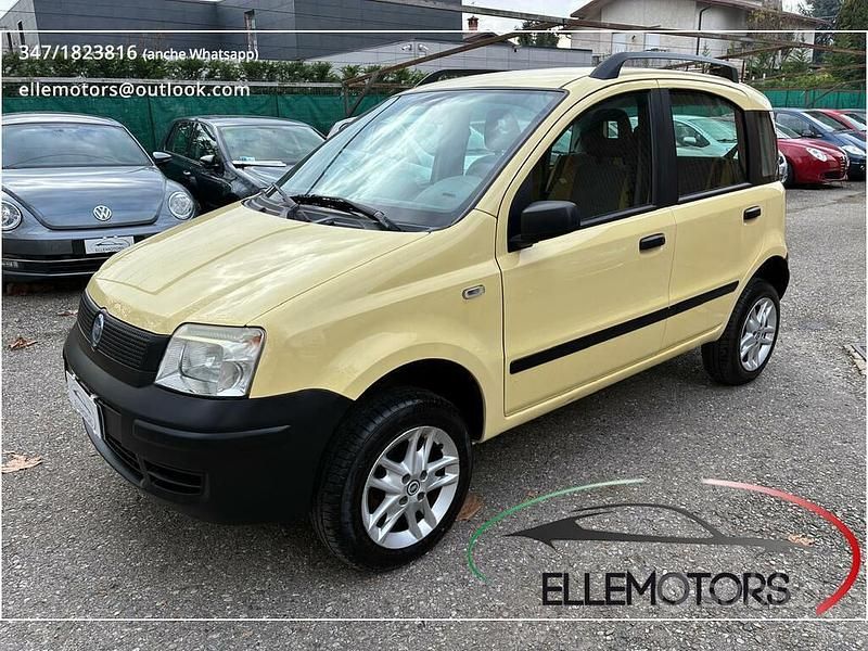 Usata Fiat Panda 4x4 60 CV (44 kW) 2005 Giallo Utilitaria