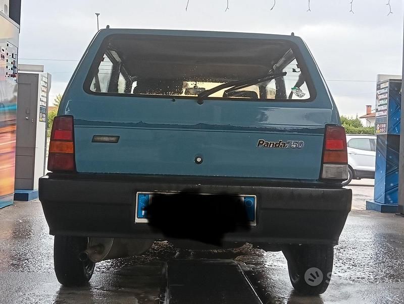 Usata Fiat Panda 1990 Blu Utilitaria