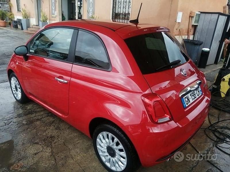 Usata Fiat 500 69 CV (50 kW) 2023 Rosso(met.) Berlina