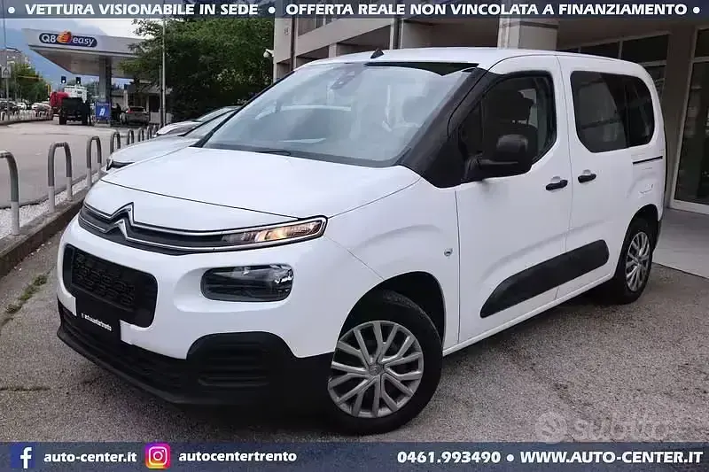 Usata Citroën Berlingo 102 CV (75 kW) 2019 Bianco Monovolume