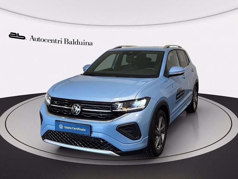Blu Usata 2024 VW T-Cross R-line SUV | 24.500 € (Buon prezzo) - Immagine 1/4