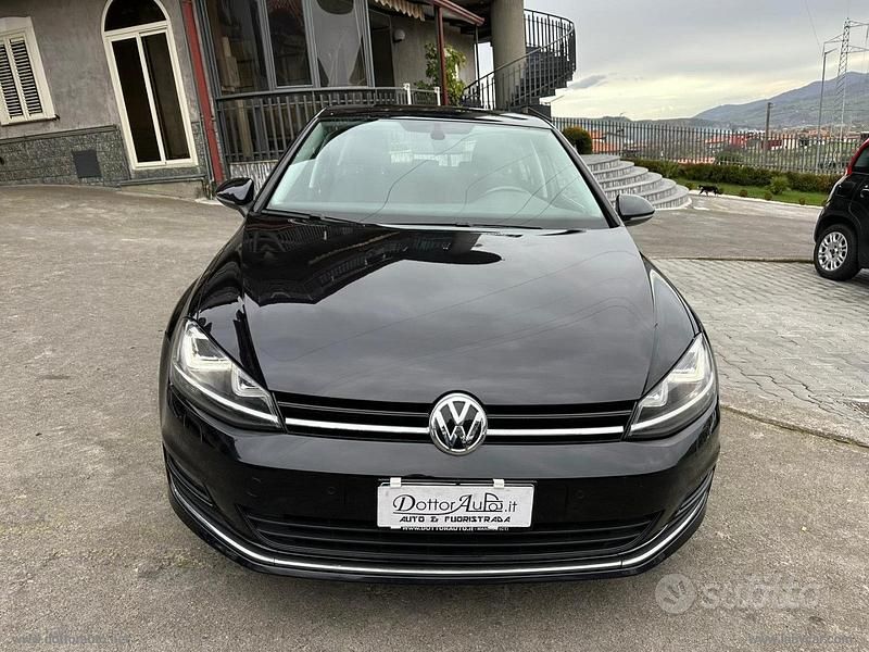 Usata VW Golf VII Highline 149 CV (109 kW) 2013 Nero Berlina