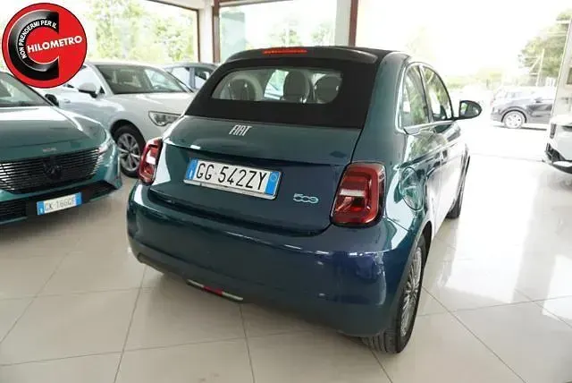Occasion Fiat 500e Icon 42 kW (58 ch) 2021 Bleue Cabriolet