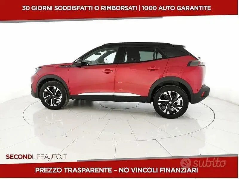 Usata Peugeot 2008 GT 110 CV (80 kW) 2022 Rosso SUV