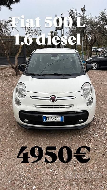 Usata Fiat 500L Lounge 120 CV (88 kW) 2016 Bianco Monovolume