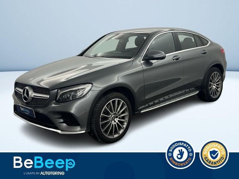 Grigio metallizzato Usata 2018 Mercedes GLC220 Premium Coupé | 36.700 € (Buon prezzo) - Immagine 1/3
