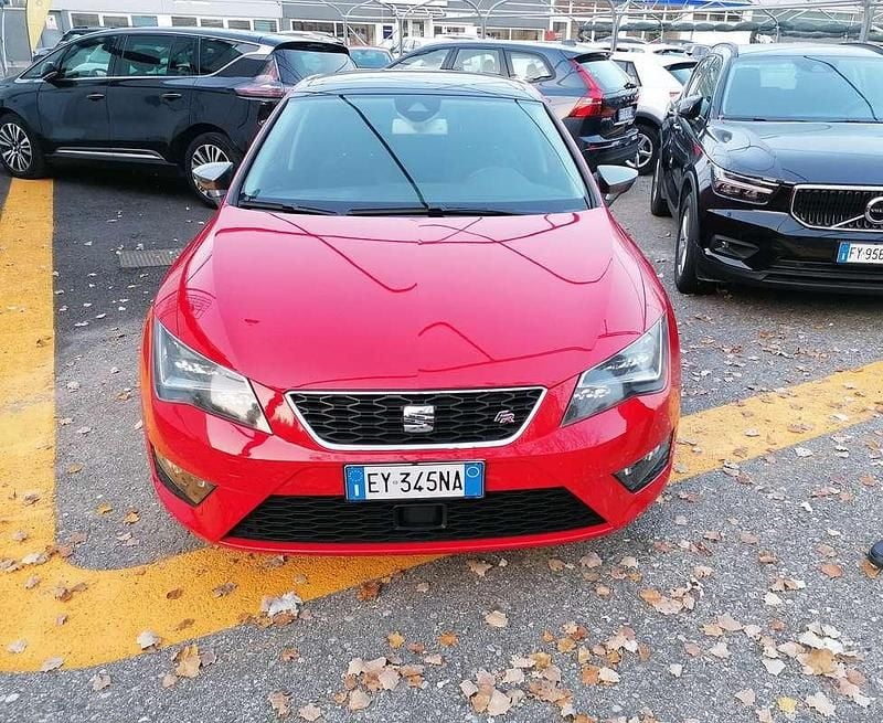 Usata Seat Leon FR 125 CV (91 kW) 2015 Berlina