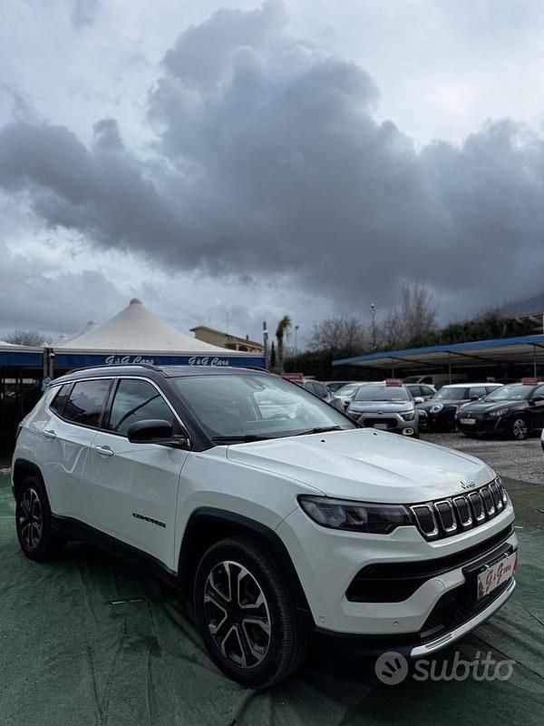 Usata Jeep Compass Limited 131 CV (96 kW) 2021 Bianco SUV