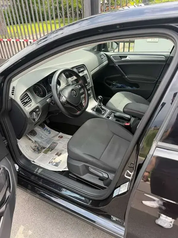 Usata VW Golf VII Highline 105 CV (77 kW) 2015 Nero Berlina