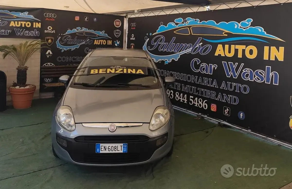 Usata Fiat Punto Evo Dynamic 69 CV (50 kW) 2012 Grigio Utilitaria