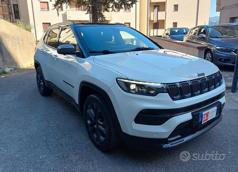 Usata Jeep Compass 150 CV (110 kW) 2021 Bianco SUV
