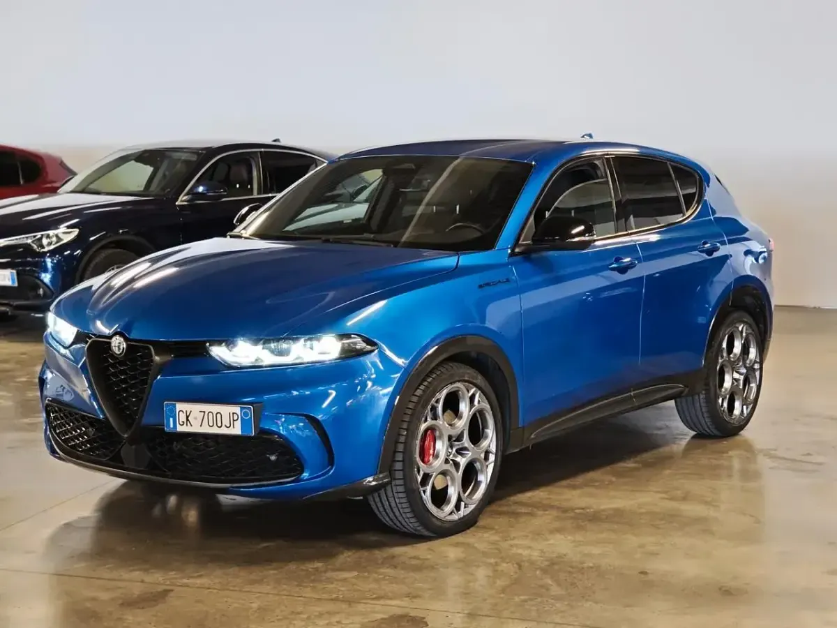 Usata Alfa Romeo Tonale Edizione Speciale 131 CV (96 kW) 2022 Blu SUV