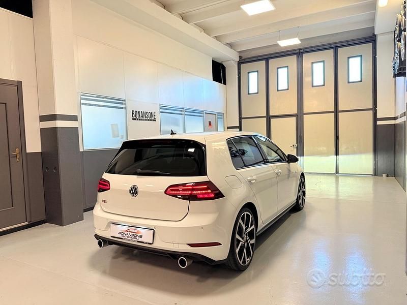 Usata VW Golf VII GTI 245 CV (180 kW) 2019 Bianco Berlina