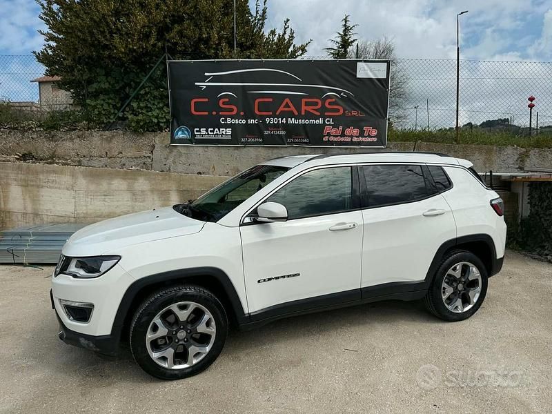 Usata Jeep Compass Limited 140 CV (102 kW) 2018 Bianco SUV