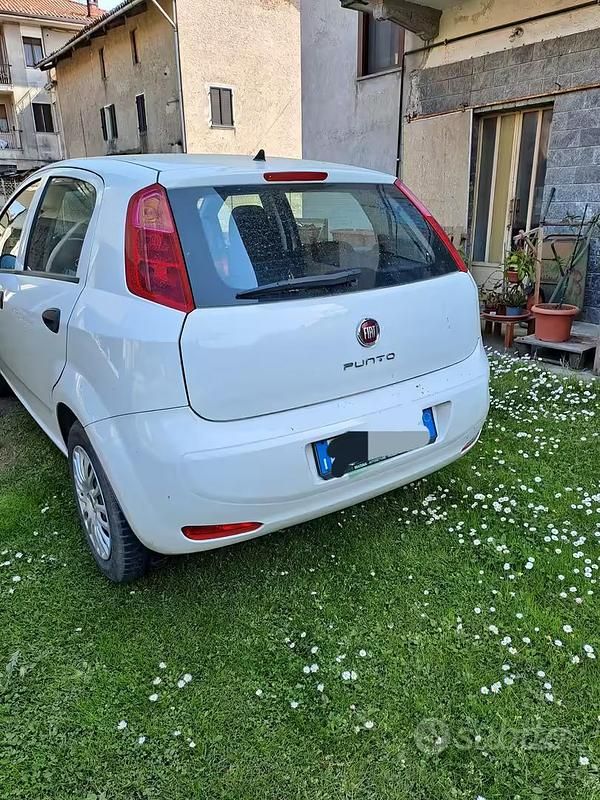 Usata Fiat Punto 75 CV (55 kW) 2015 Bianco Utilitaria