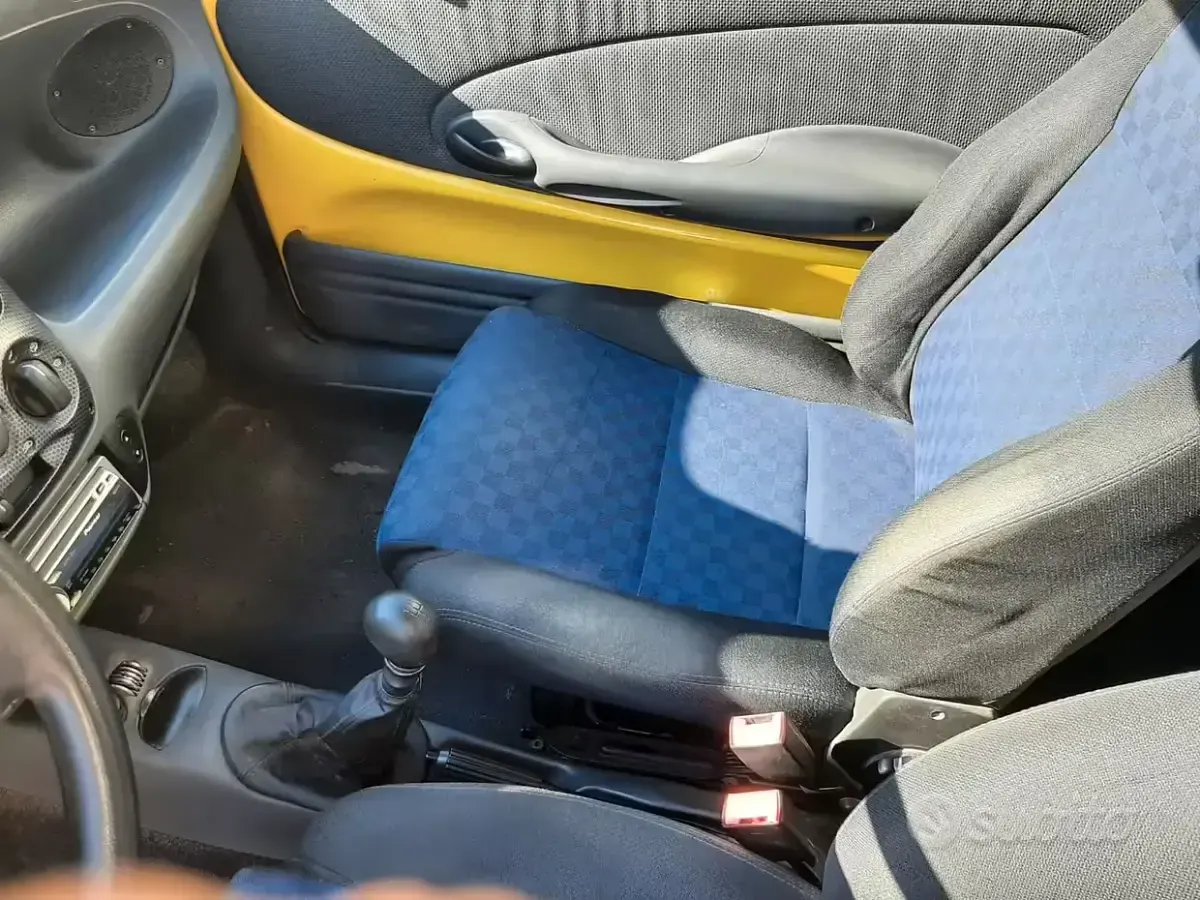 Usata Fiat Seicento Abarth 54 CV (39 kW) 2000 Giallo Utilitaria