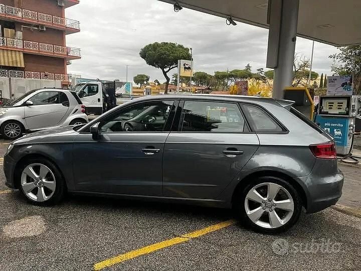 Usata Audi A3 Ambition 184 CV (135 kW) 2016 Grigio Berlina