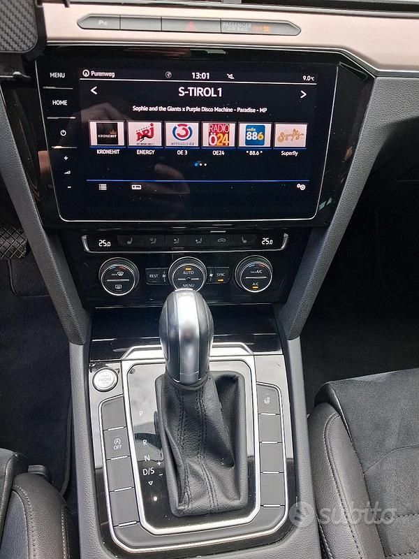 Usata VW Passat Highline 150 CV (110 kW) 2018 Nero Berlina