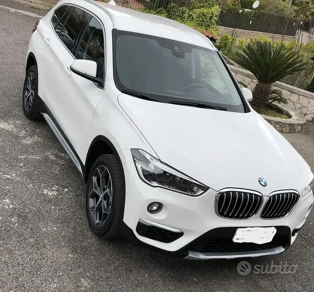 Usata BMW X1 xLine 150 CV (110 kW) 2019 Bianco SUV