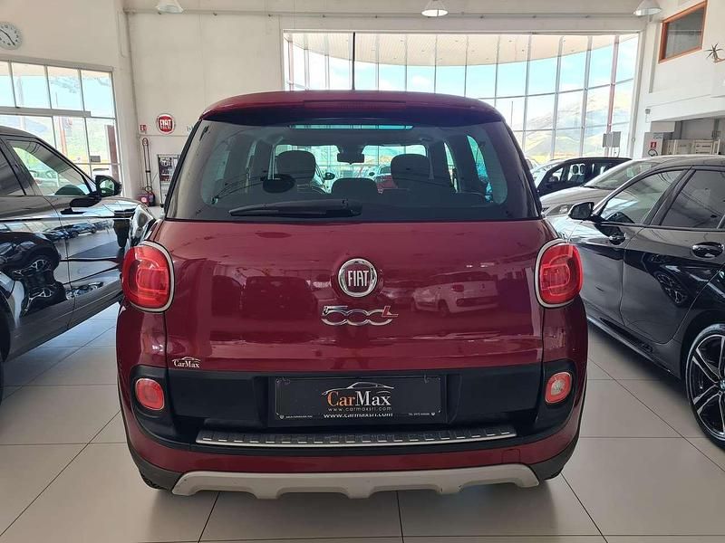 Usata Fiat 500L Trekking 95 CV (69 kW) 2016 Bordaux Monovolume