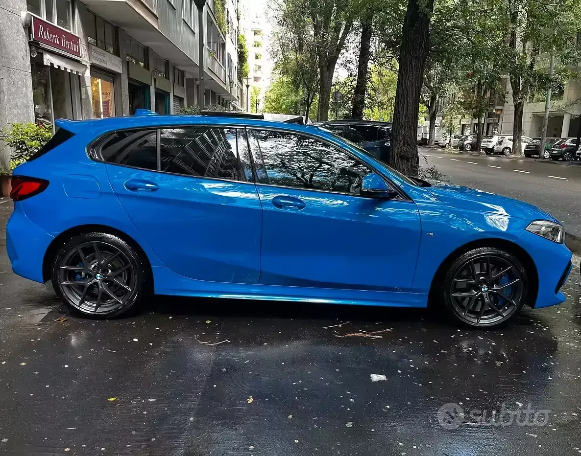 Usata BMW 120 M Sport 178 CV (130 kW) 2022 Blu Utilitaria