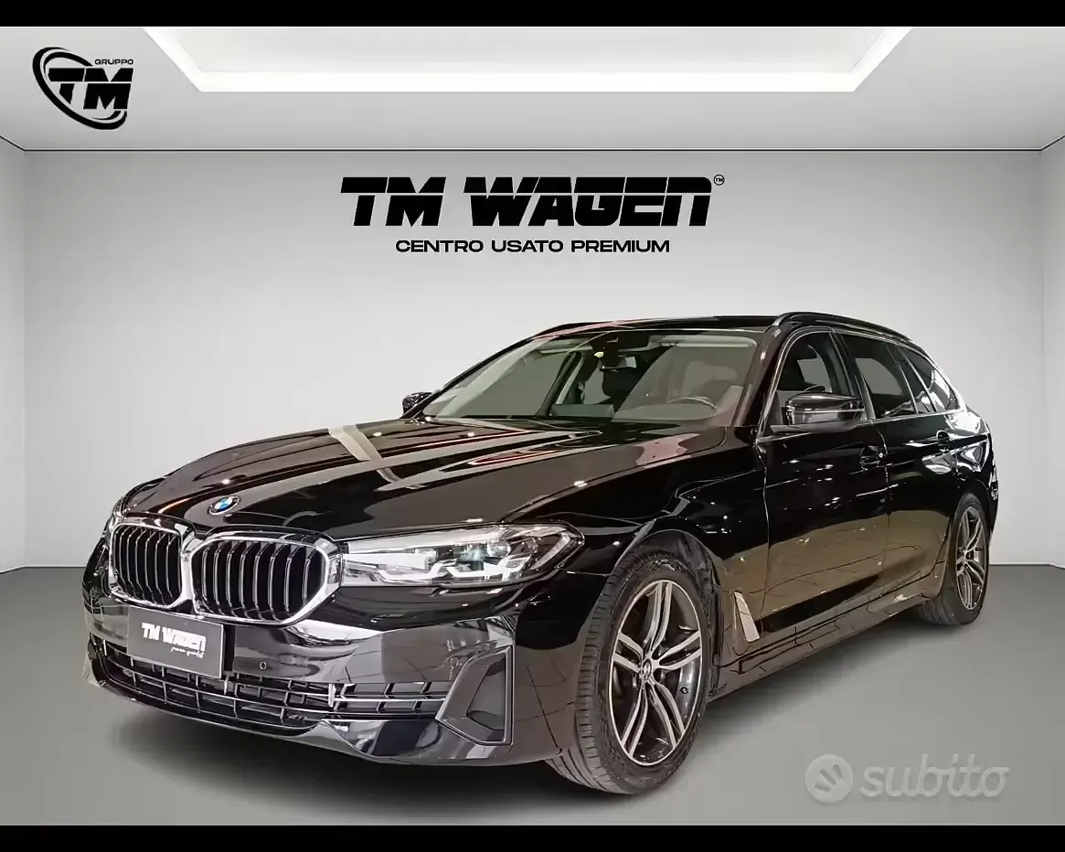 Usata BMW 520 Comfort Edition 190 CV (139 kW) 2021 Nero Station wagon