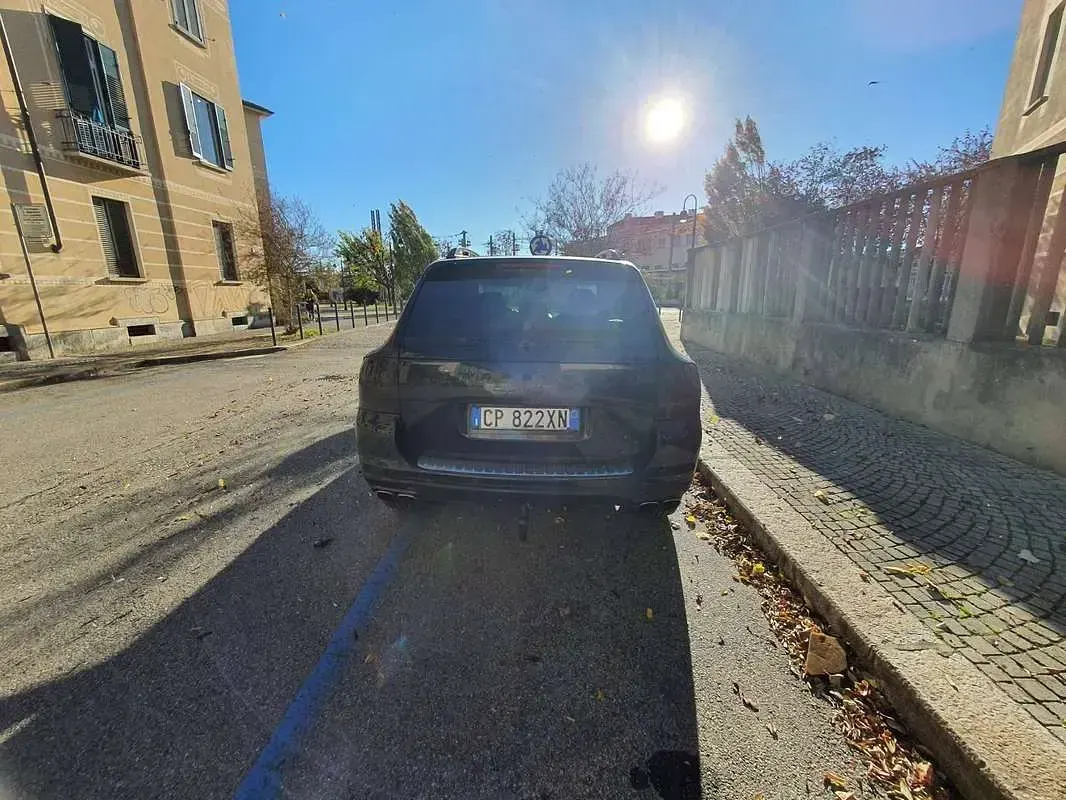 Usata Porsche Cayenne Turbo 500 CV (367 kW) 2005 Nero SUV