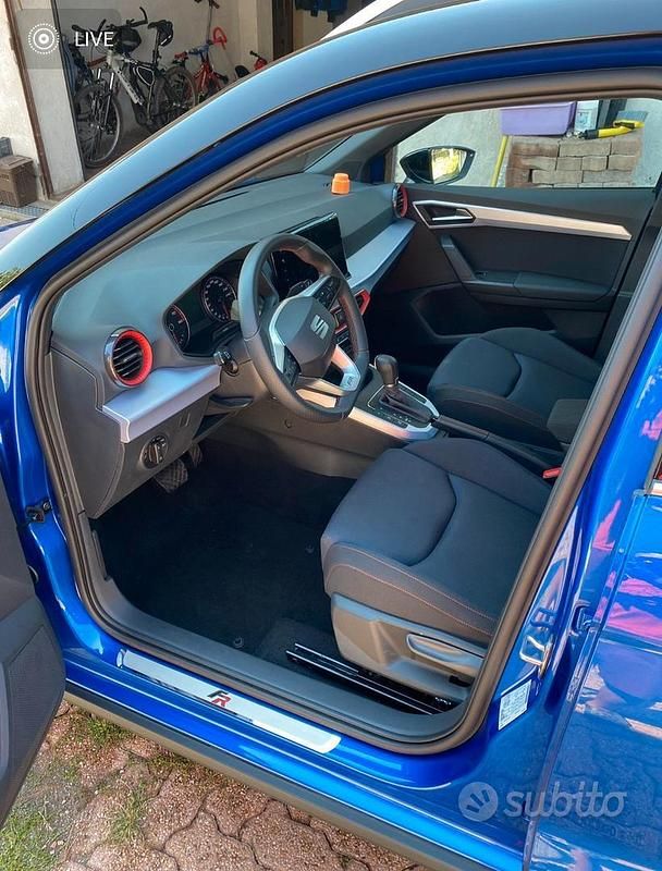 Usata Seat Arona FR 110 CV (80 kW) 2022 Blu SUV