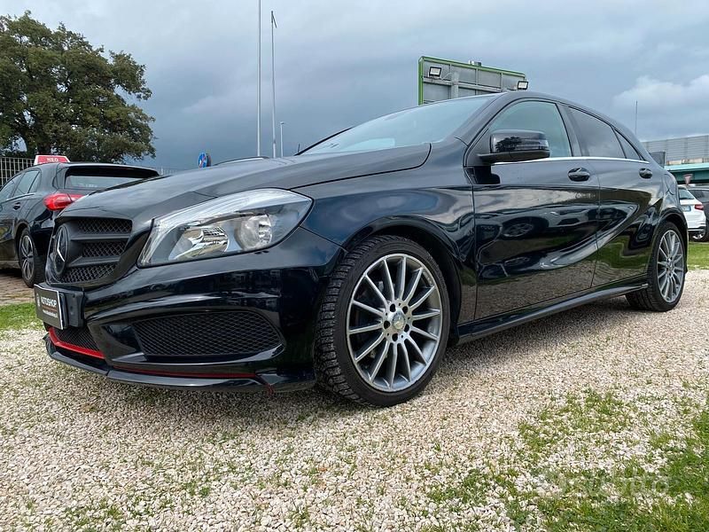 Usata Mercedes A160 AMG 91 CV (66 kW) 2014 Nero Berlina