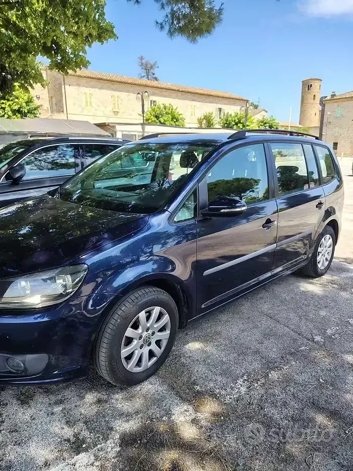 Usata VW Touran 110 CV (80 kW) 2016 Bluazzurro Monovolume