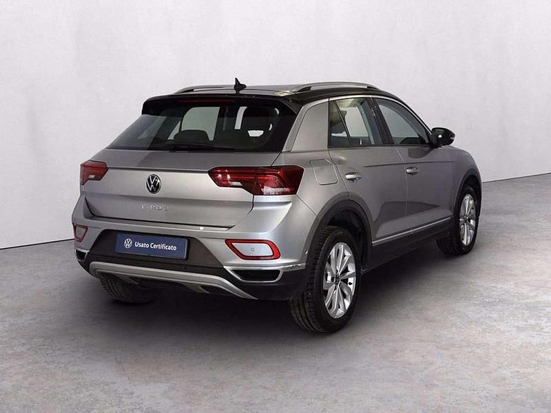 Usata VW T-Roc Style 150 CV (110 kW) 2022 Pyrit silver metallizzato nero SUV