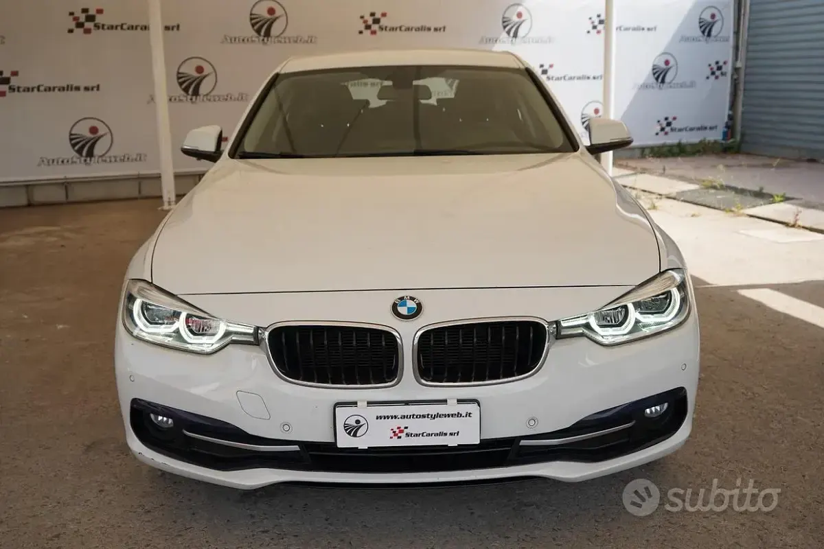 Usata BMW 316 Sport Line 116 CV (85 kW) 2016 Bianco Station wagon