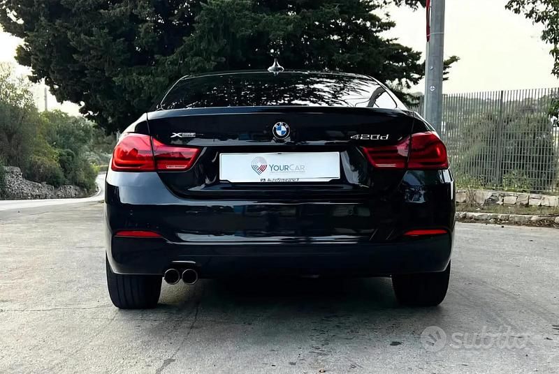 Usata BMW 420 Sport Line 190 CV (139 kW) 2017 Nero Coupé