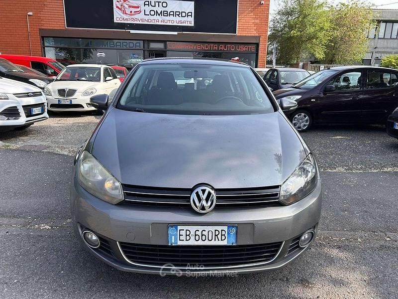 Usata VW Golf VI Highline 105 CV (77 kW) 2010 Grigio Utilitaria