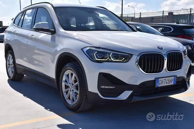 Usata BMW X1 Advantage 150 CV (110 kW) 2021 Bianco SUV